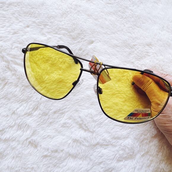 Orielle Black Aviator Sunglasses - Picture 6 of 15